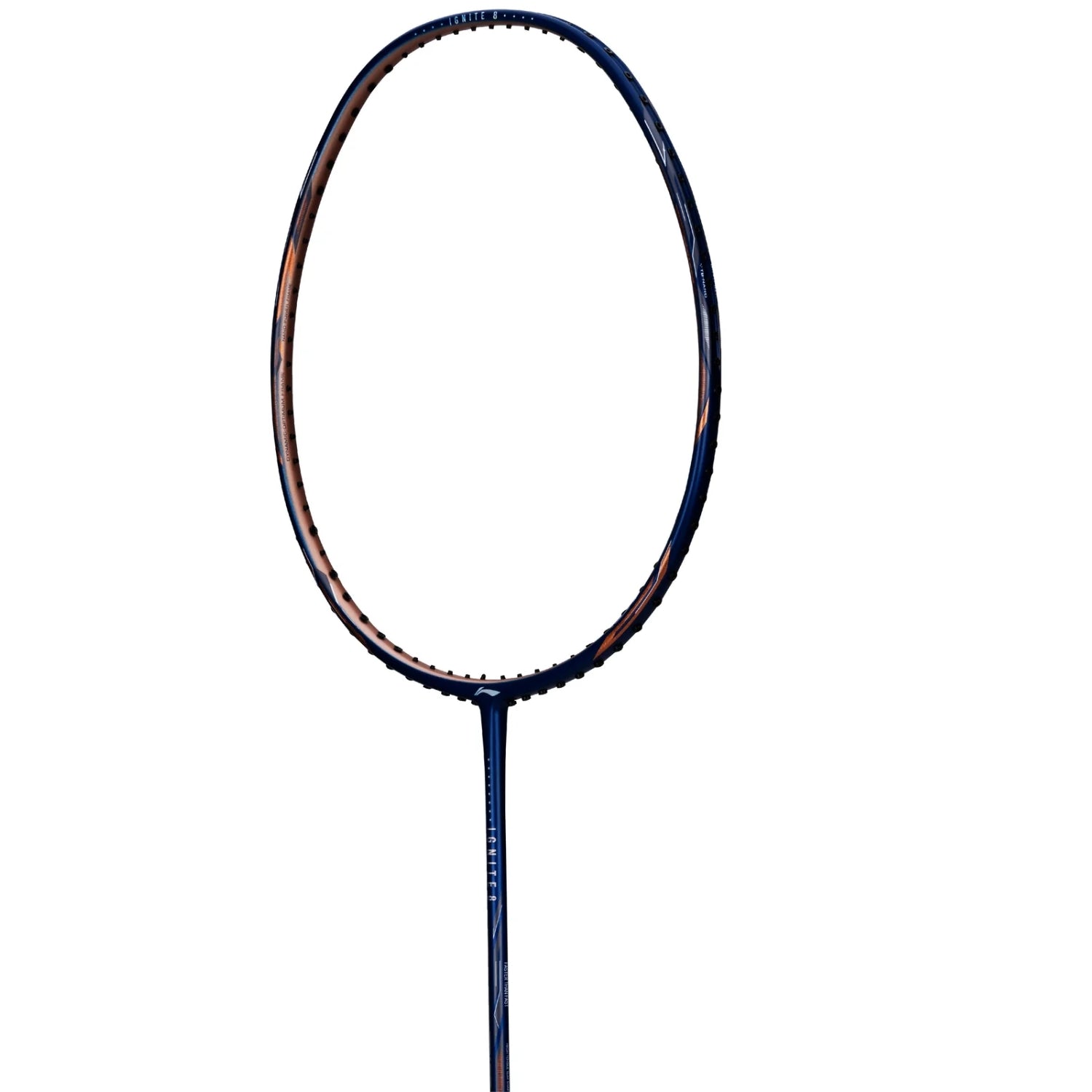 Li-Ning Ignite 8 Unstrung Badminton Racquet 5U6 | Head-Heavy Carbon Fibre Frame with AeroTec Beam & TB Nano Technology for Attacking Play - Best Price online Prokicksports.com