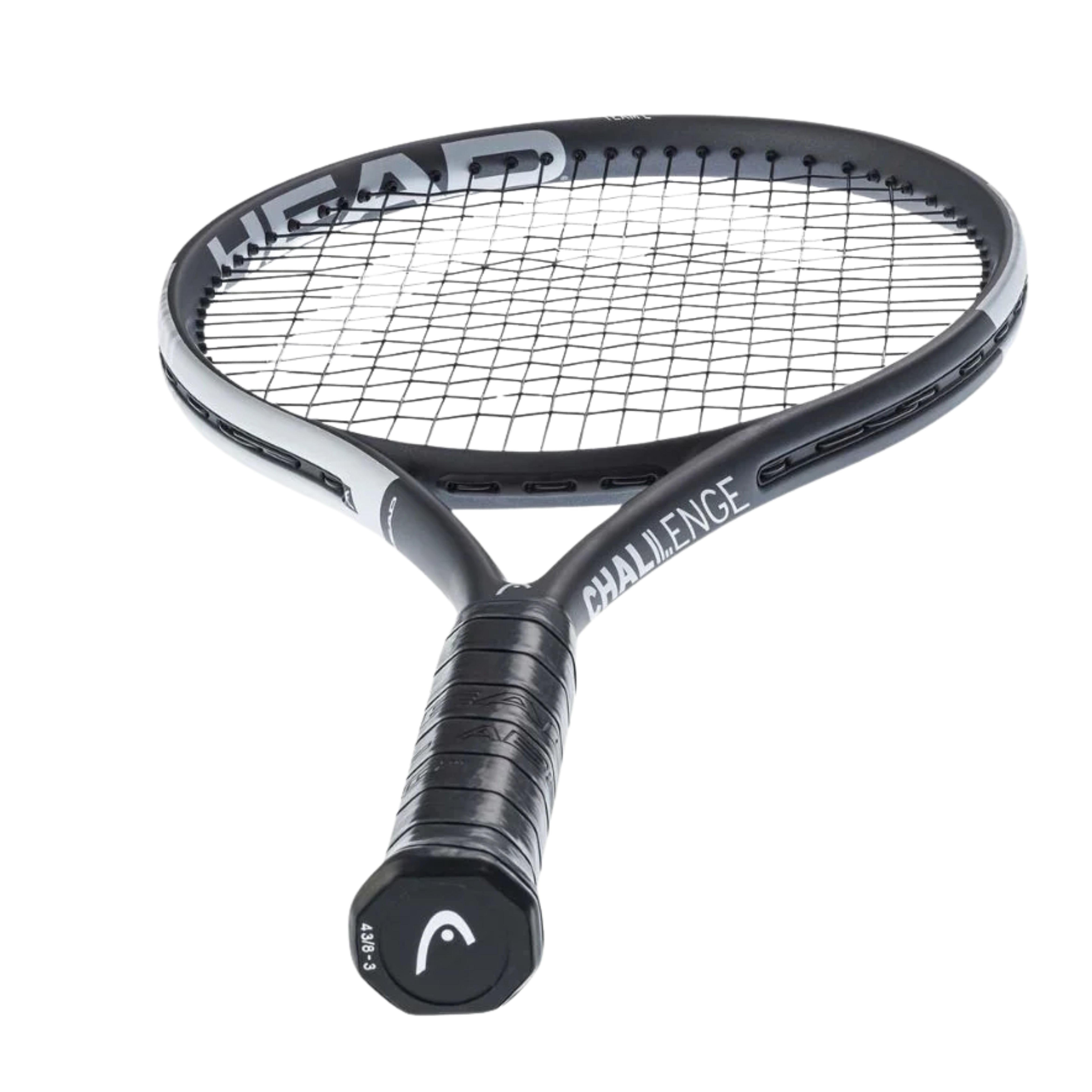 HEAD IG Challenge Team L Stealth Strung Tennis Racquet (Grip Size 2 - 4 1/4) Black/White | 260g Lightweight Racquet - Best Price online Prokicksports.com