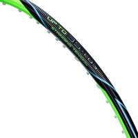 Li-Ning G-Force 8200 Extra Strong Strung Badminton Racquet (3U G6) | Head-Heavy Carbon Graphite Frame with Dynamic Optimum Frame & 35 lbs Tension (Black/Lime Green) - Best Price online Prokicksports.com