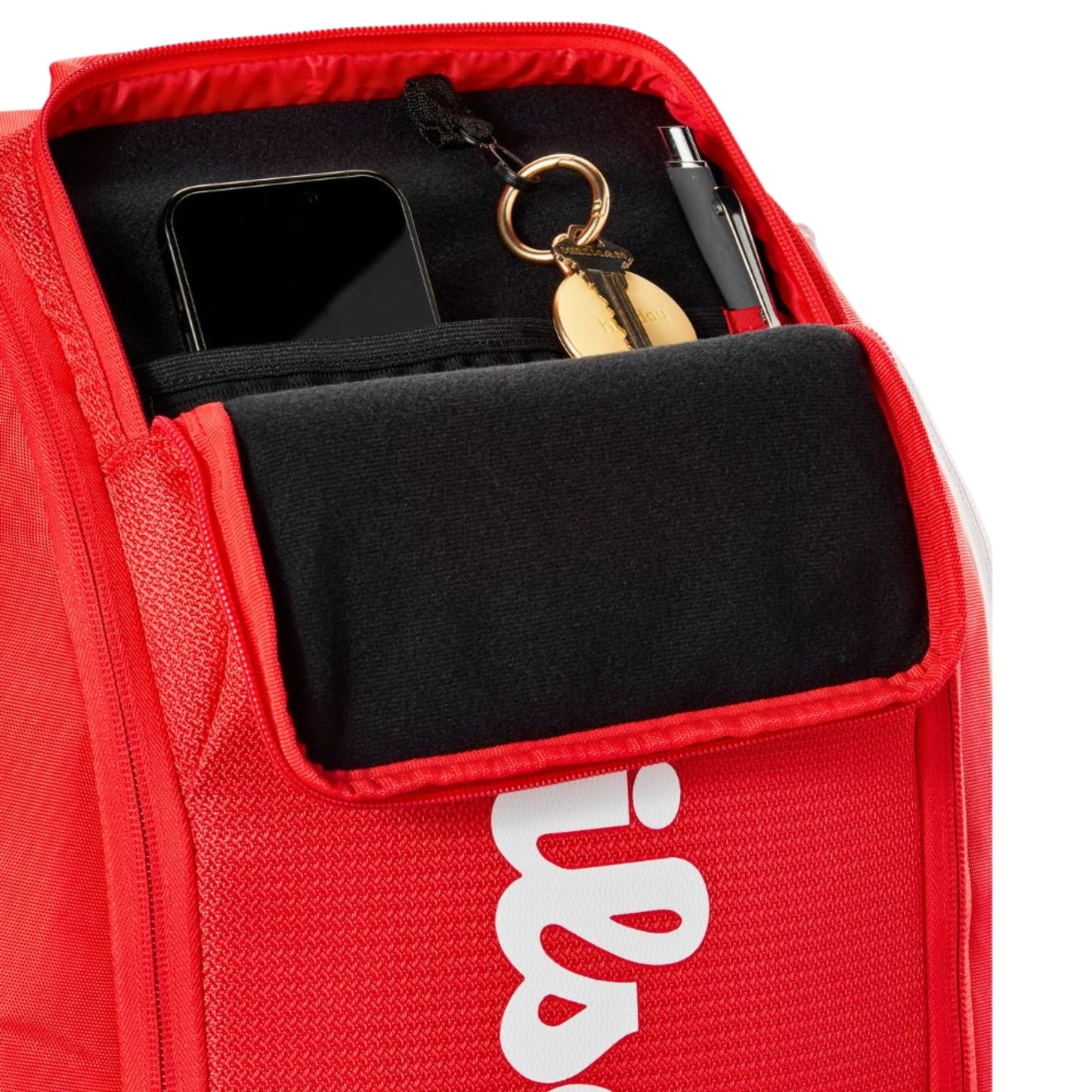 Wilson WR8036901001 Super Tour Backpack Red | Professional Tennis Bag for Racquets, Shoes & Gear | Lightweight, Durable Sports Backpack for Players - Best Price online Prokicksports.com