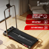 Cockatoo SmartWalk 2AH Walkpad – Foldable Under-Desk Walking Treadmill with Remote Control, LED Display & Compact Home Fitness Design - Best Price online Prokicksports.com