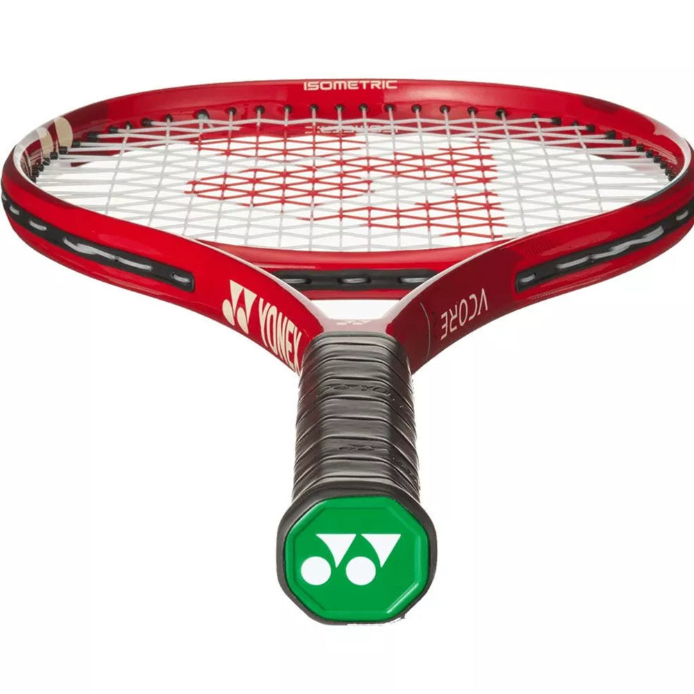 Yonex VCore Play Strung Tennis Racquet Ruby Red (G2 - 4 1/4) | 265g Lightweight Performance Racquet - Best Price online Prokicksports.com
