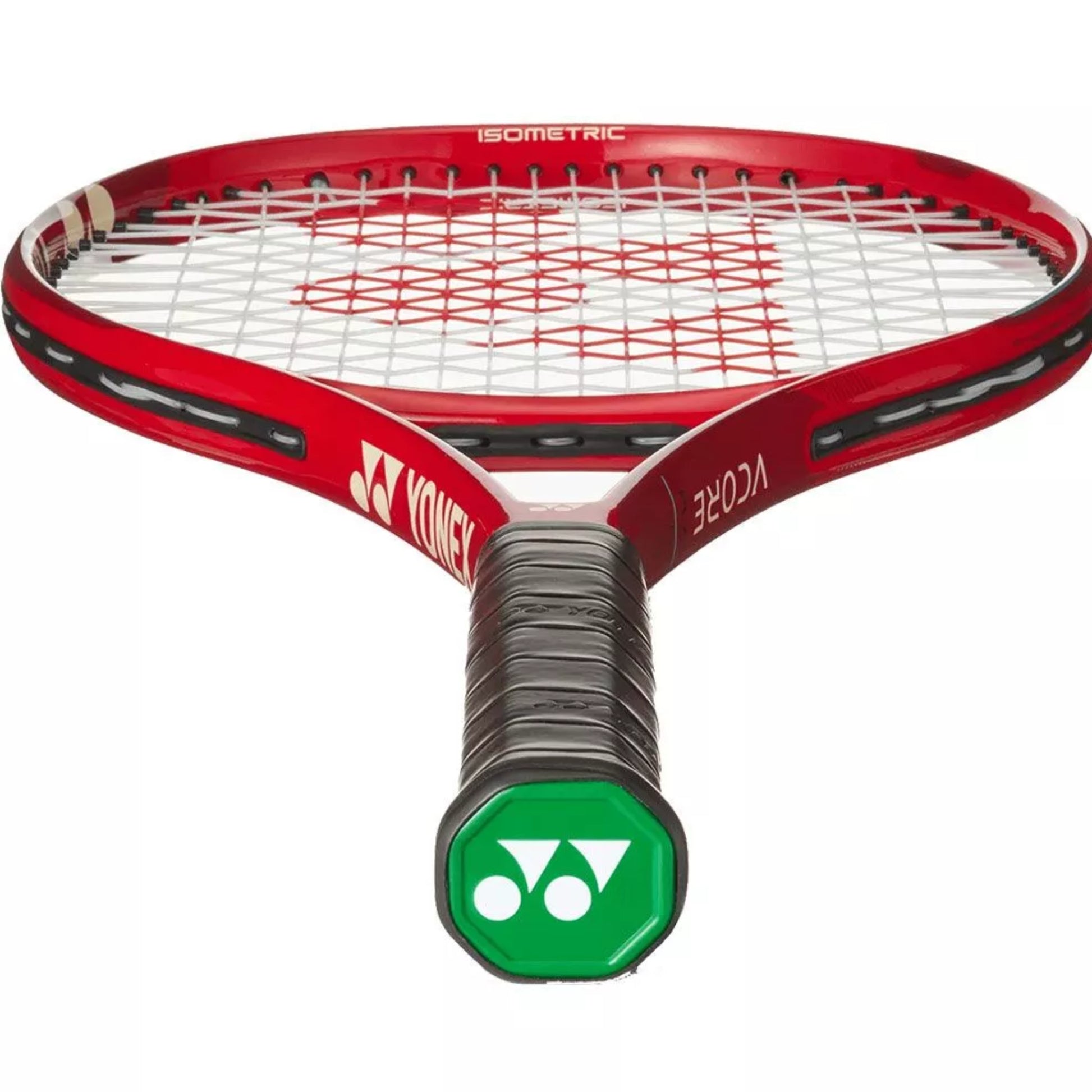 Yonex VCore Play Strung Tennis Racquet Ruby Red (G2 - 4 1/4) | 265g Lightweight Performance Racquet - Best Price online Prokicksports.com