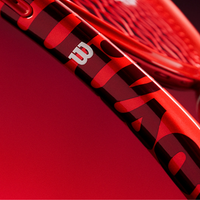 WILSON Defyer 100UL V1 Unstrung Tennis Racquet | 265g Lightweight Frame | Red
