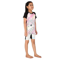 Viva Splasher 005 Kid’s Swimming Costume, Pink | Comfortable Swim Suit with Stretch Fabric & Quick-Dry Performance - Best Price online Prokicksports.com