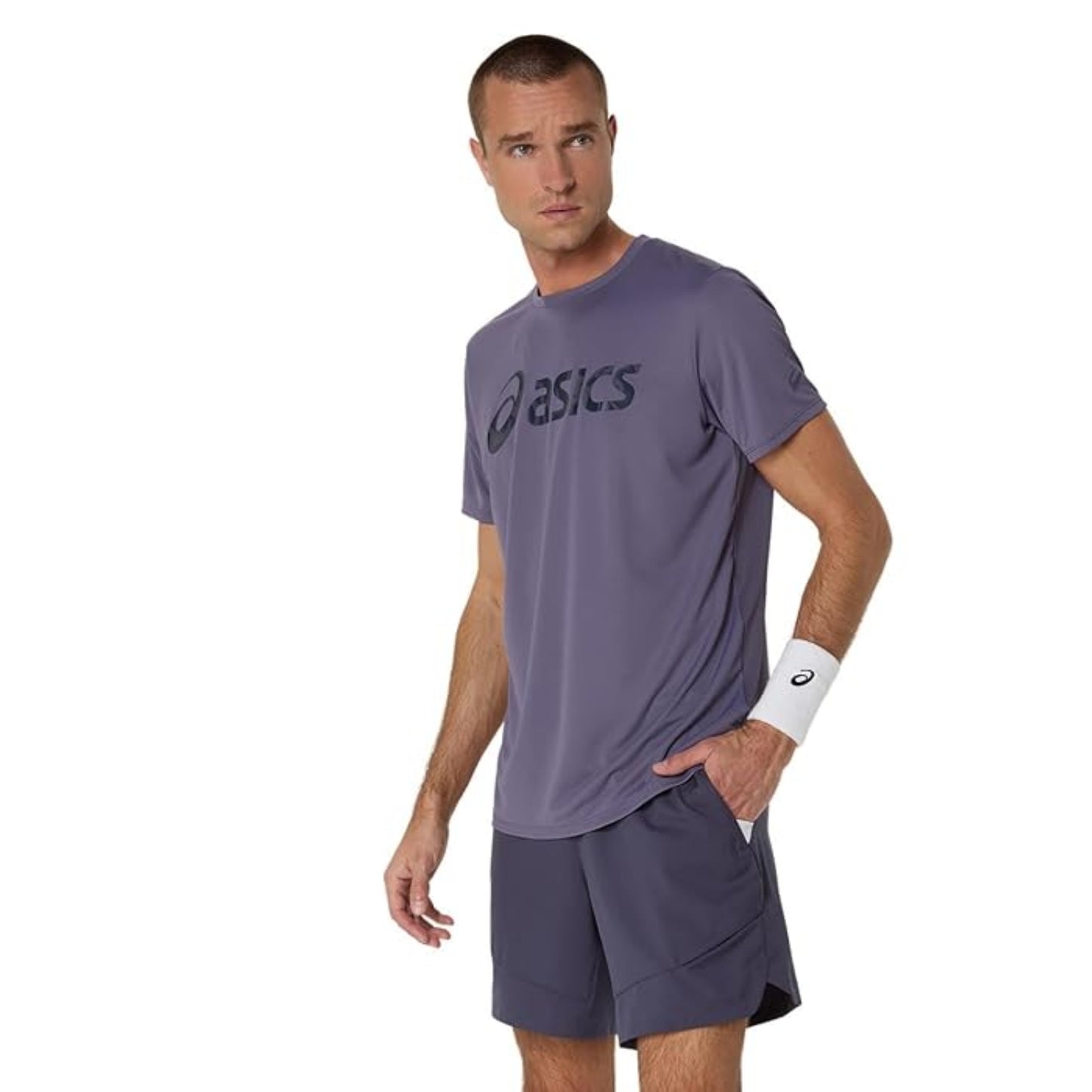ASICS Match Seasonal Graphic Tee Men T-Shirt Roundneck | Breathable Everyday Sports Tee - Best Price online Prokicksports.com