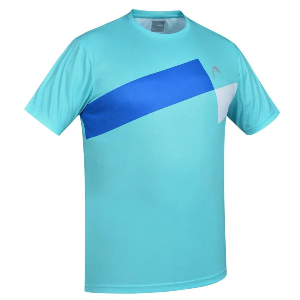 HEAD HCD Model Men's Round Neck T-Shirt – 100% Polyester | Moisture-Wicking, Regular Fit, Crew Neck - Best Price online Prokicksports.com