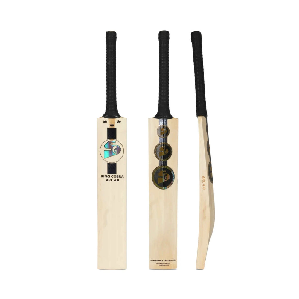SG King Cobra Arc 4.0 English Willow Cricket Bat - SH | Powerful Duckbill Profile with Thick Edges & Extended Sweet Spot - Best Price online Prokicksports.com