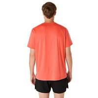 ASICS Silver SS Top Men T-Shirt Roundneck | Lightweight Breathable Tee for Training & Everyday Wear - Best Price online Prokicksports.com