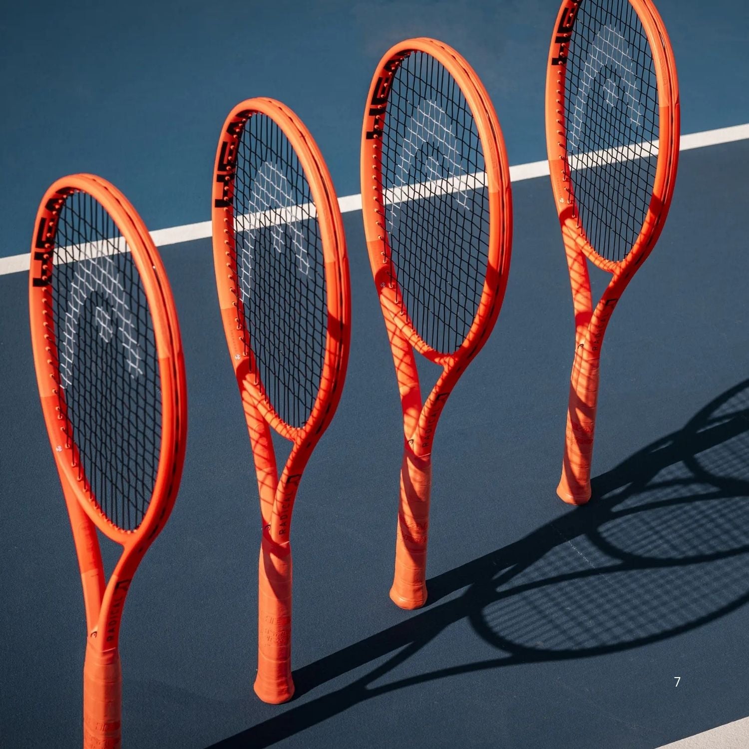 Head Radical MP 2025 Unstrung Tennis Racquet – 300 Grams | Graphene 360+ Technology | Control & Power for Intermediate to Advanced Players – Orange - Best Price online Prokicksports.com