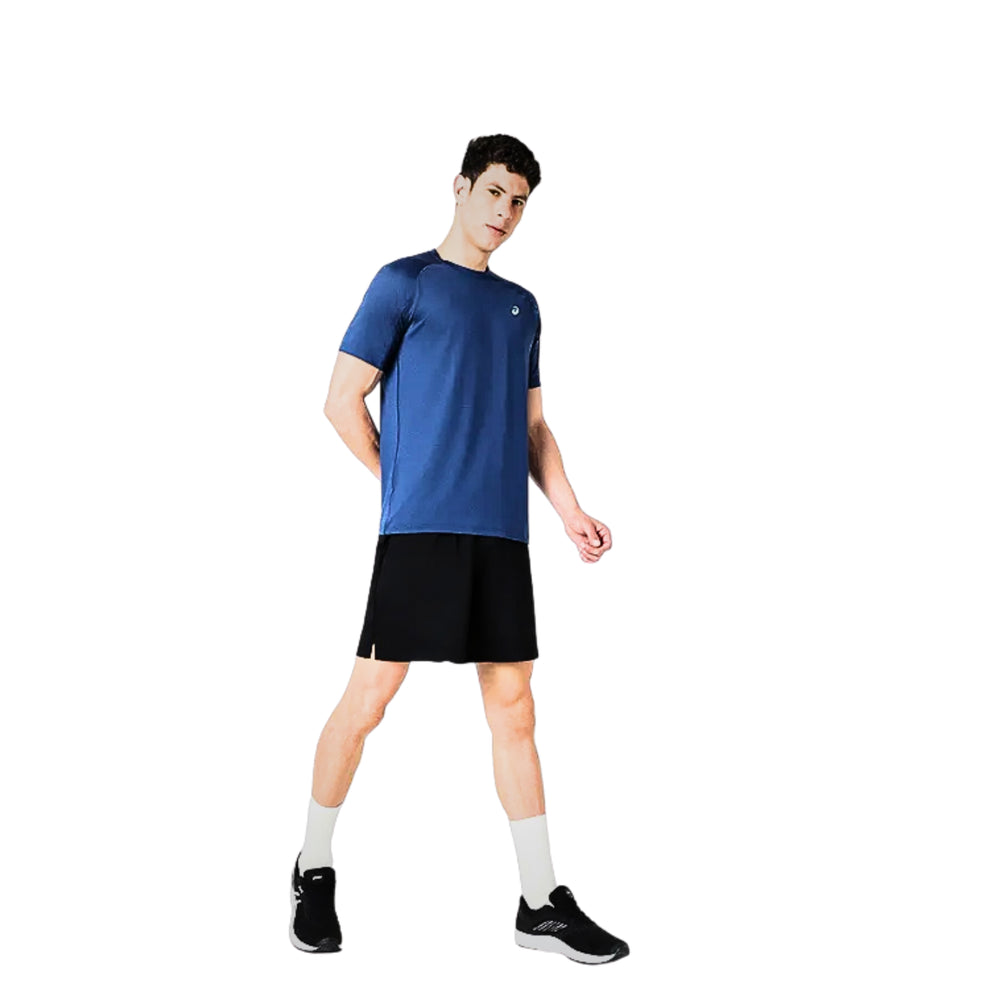 ASICS Curve Reflective SS Top for Men | Round Neck Reflective Sports T-Shirt - Best Price online Prokicksports.com