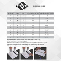 Nivia Super Court 2.0 Badminton Shoes – Mesh + TPU Upper, Duofoam Midsole, Non-Marking Rubber Outsole | Lightweight, Flexible Comfort & High Grip for Indoor Court Play - Best Price online Prokicksports.com
