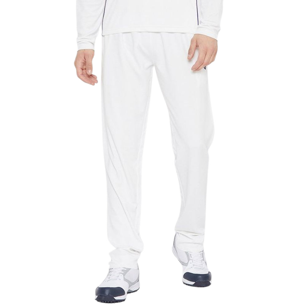 SG Test Cricket Whites Pant – Comfortable, Breathable Full-Length Trouser for Match Play, Practice, and Professional Cricket with Elastic Waist and Pockets - Best Price online Prokicksports.com