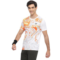 Yonex 2966 Men’s Round Neck T‑Shirt – TruDry Quick‑Dry Polyester, Lightweight & Breathable Essentia 3 Sports Tee - Best Price online Prokicksports.com