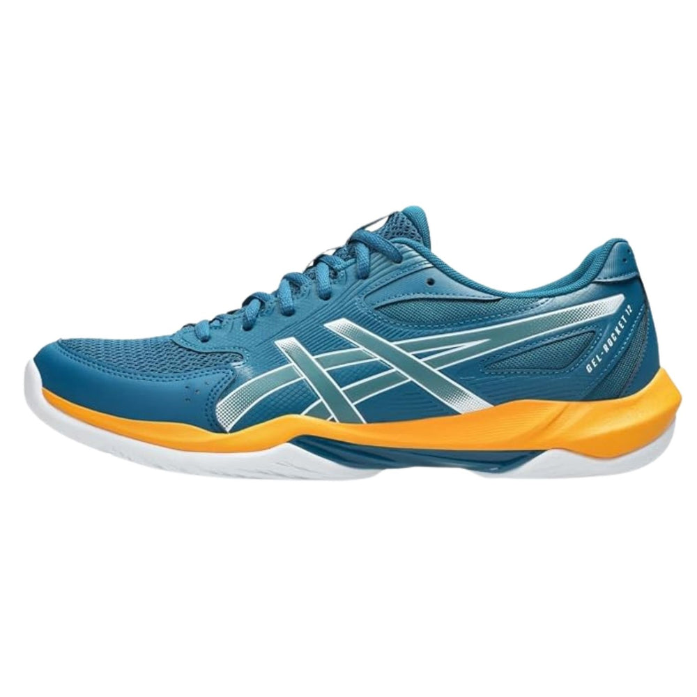 ASICS GEL-ROCKET 12 Indoor Shoes | Multi-Court Volleyball & Badminton Shoes | Lightweight Stability with Superior Cushioning - Best Price online Prokicksports.com