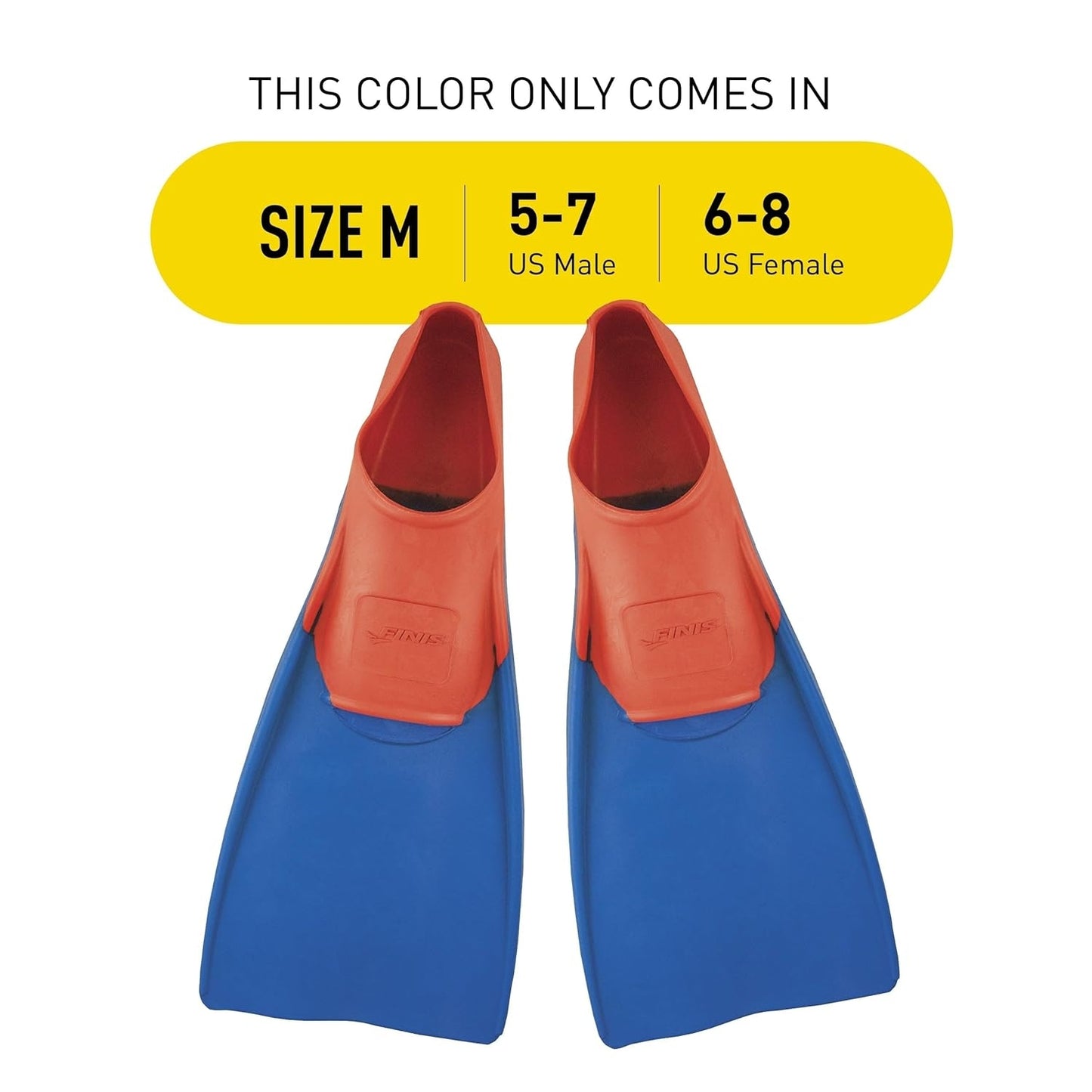 FINIS Long Floating Fins – Swim Training Fins with Buoyant Rubber Design, Improves Kick Technique, Leg Strength & Speed for Swimming Practice - Best Price online Prokicksports.com