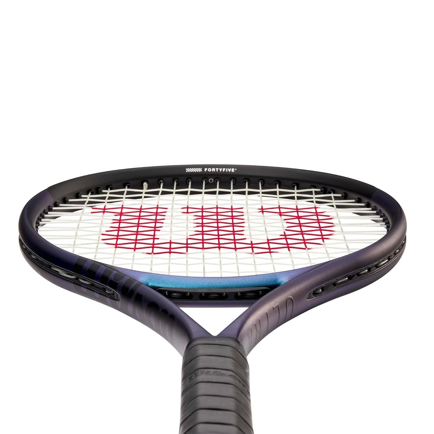 Wilson WR108311U3 Ultra 100 V4 Unstrung Tennis Racquet (L3: 4 3/8) – 300 Grams | 100 sq.in Head, 16x19 String Pattern, FORTYFIVE° Tech, Sweet Spot Channel | Power, Spin & Control for All-Court Play - Best Price online Prokicksports.com