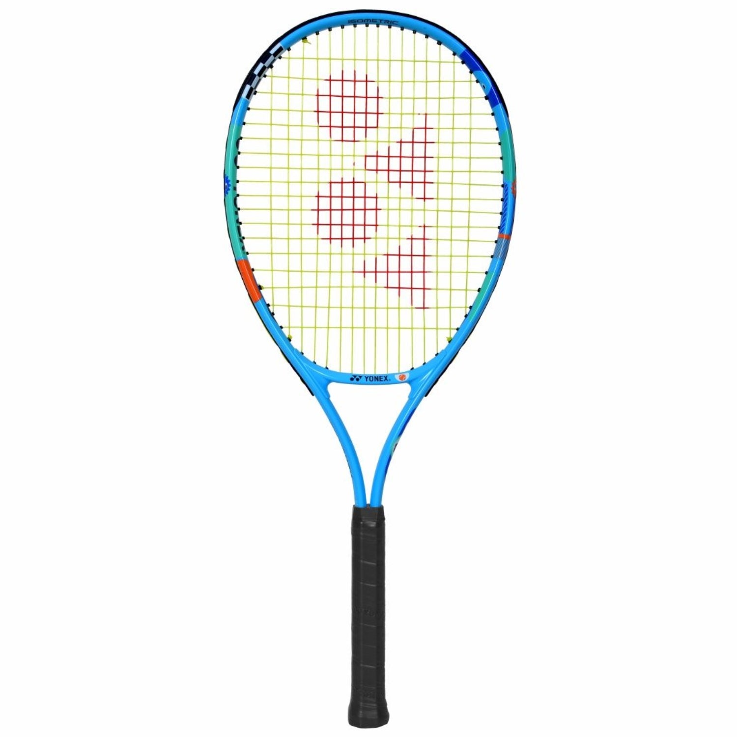 Yonex JR 25 Strung Tennis Racquet – Junior Aluminium Frame with ISOMETRIC Head Shape for Beginners (230g, G2 3 7/8) - Best Price online Prokicksports.com
