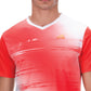 Hundred HBTS-5M267 V-Neck Badminton T-Shirt – Men Quick Dry Lightweight Sports Tee for Badminton, Gym & Training - Best Price online Prokicksports.com