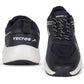 Vector X Hawk Jogging Shoe, Black/White | Lightweight Running Shoes with Cushioned Sole & Breathable Upper - Best Price online Prokicksports.com