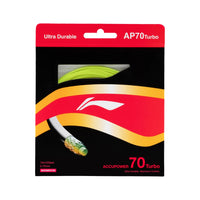 Li-Ning AP70 Turbo Badminton String (0.70mm) | Durable All-Round String with Power, Control & Long-Lasting Performance - Best Price online Prokicksports.com