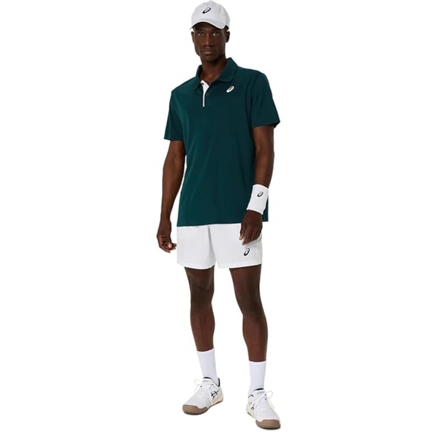 ASICS Court Polo Men T-Shirt Roundneck | Breathable & Stylish Sports Polo Tee - Best Price online Prokicksports.com