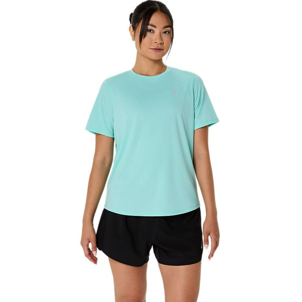 ASICS SILVER SS TOP for Women | Lightweight Quick-Dry Running T-Shirt with Breathable Fabric & Reflective Details - Best Price online Prokicksports.com