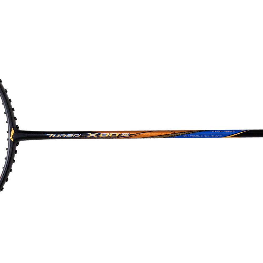 Li-Ning Turbo X80 III Strung Badminton Racquet - Best Price online Prokicksports.com
