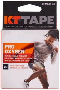 Li Ning KT TAPE PRO Oxygen Kinesiology Tape (KTPROX20) with Celliant® Infrared Technology – 20 Pre-Cut Strips | Water Resistant, Up to 7-Day Wear & Latex-Free - Best Price online Prokicksports.com