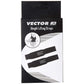 Vector X VX-6000 Weight Lifting Straps (Black) - Best Price online Prokicksports.com