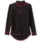 Speedo Girls Swimwear Long Sleeve Suntop (8PSG01B344_Black / Electric Pink) - Best Price online Prokicksports.com
