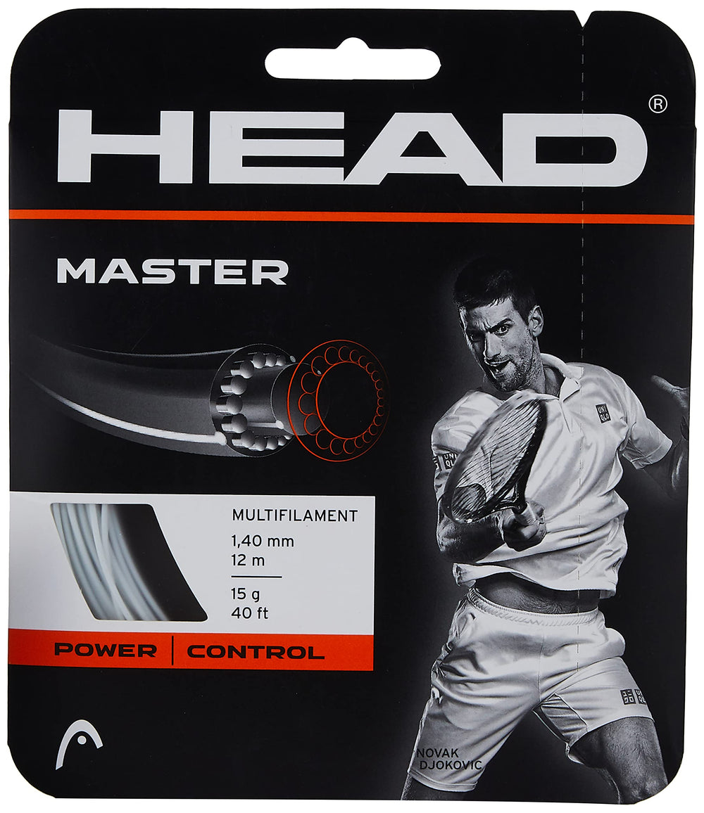 HEAD Master Tennis String Set | Multifilament, Comfort & Durability | 12 m