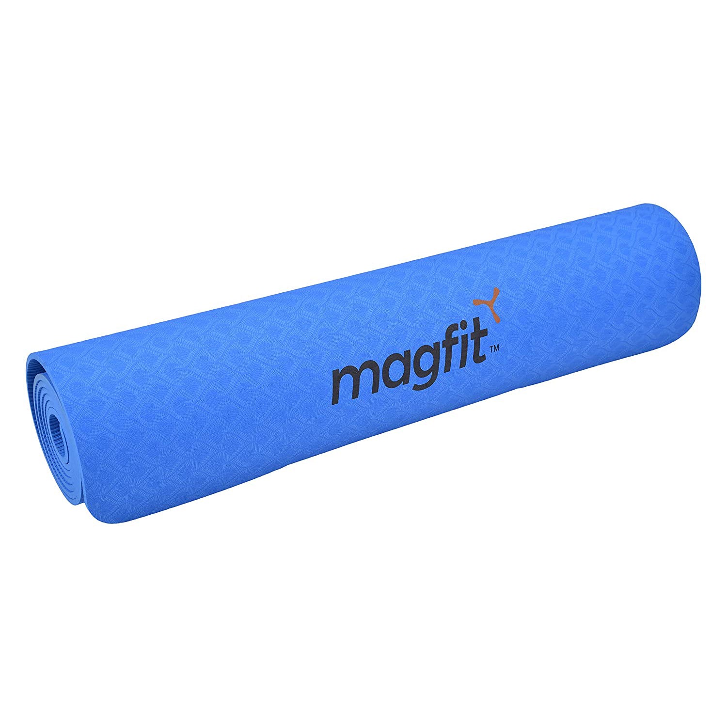 MagFit TPE Yoga Mat 6 MM - Blue - Best Price online Prokicksports.com