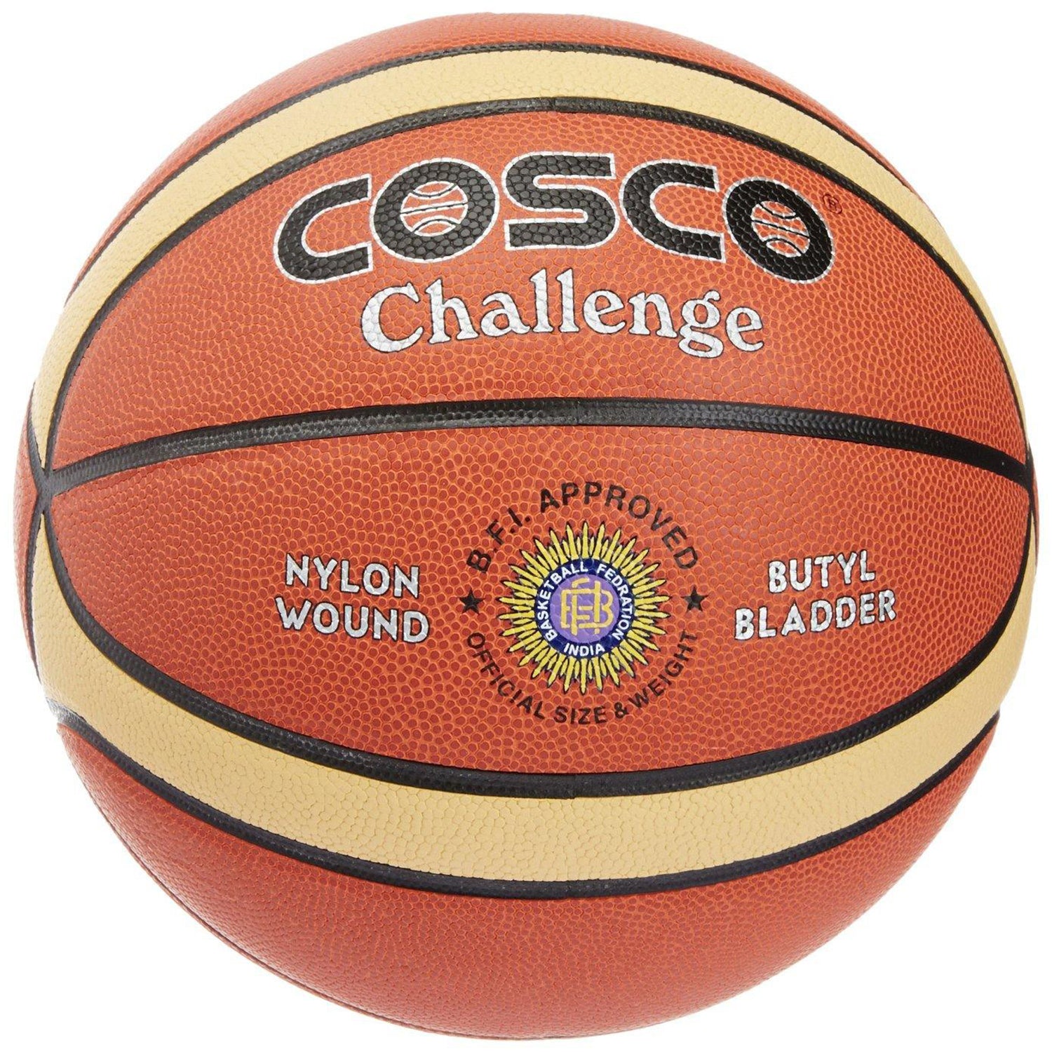 Cosco Challenge Basket Ball, Size 7 (Orange) - Best Price online Prokicksports.com