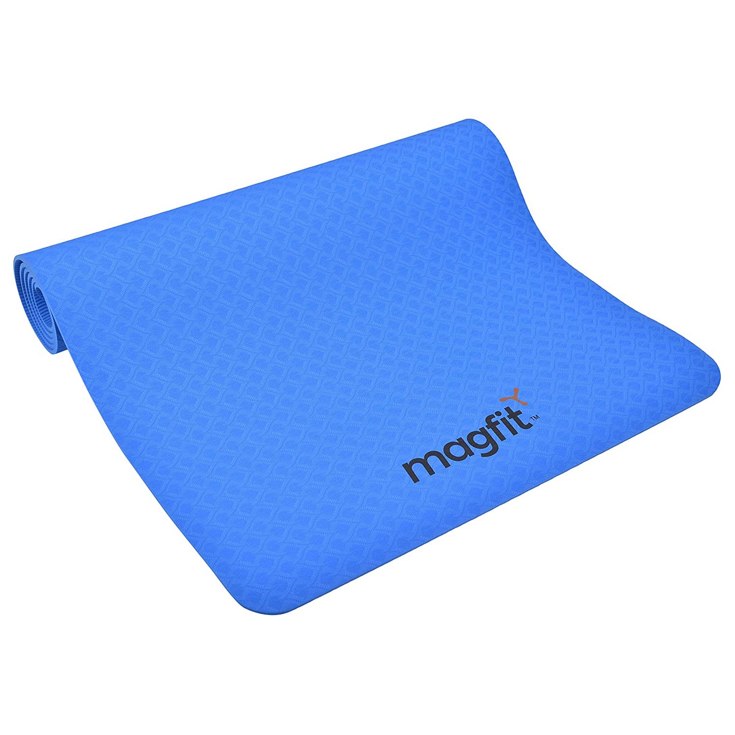 MagFit TPE Yoga Mat 6 MM - Blue - Best Price online Prokicksports.com