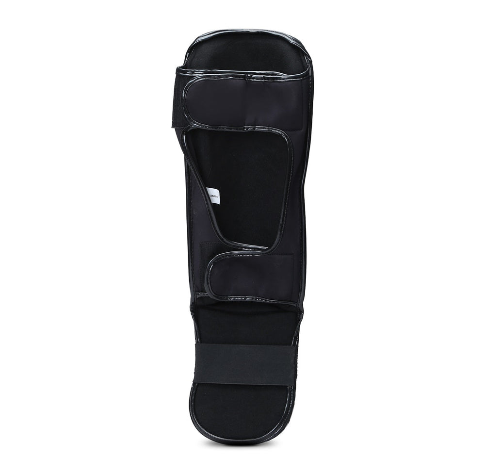 XPEED XP3058 Matt PU Grappling Shinguard | Medium-Thick Impact Padding | Dual Velcro & Elastic Fastening | Professional MMA & Martial Arts Shin Guards - Best Price online Prokicksports.com