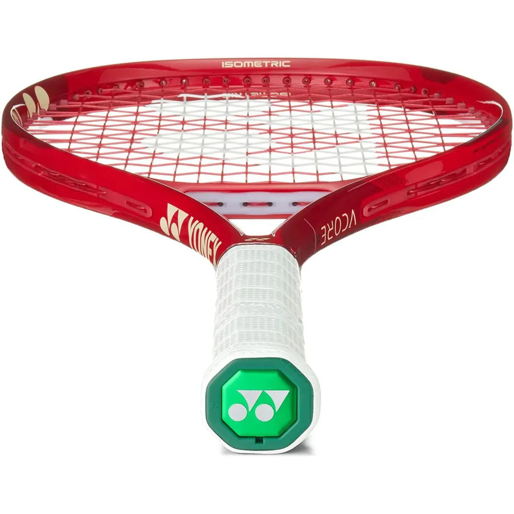 Yonex VCore Alpha Strung Tennis Racquet Ruby Red (G2 - 4 1/4) | 275g Performance Racquet - Best Price online Prokicksports.com