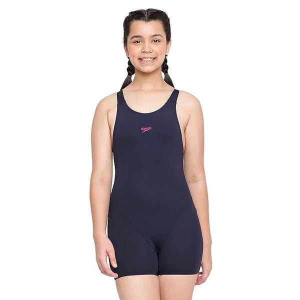 Speedo JF Essential End+ Legsuit for Girls | Comfortable & Streamlined Swimming Legsuit