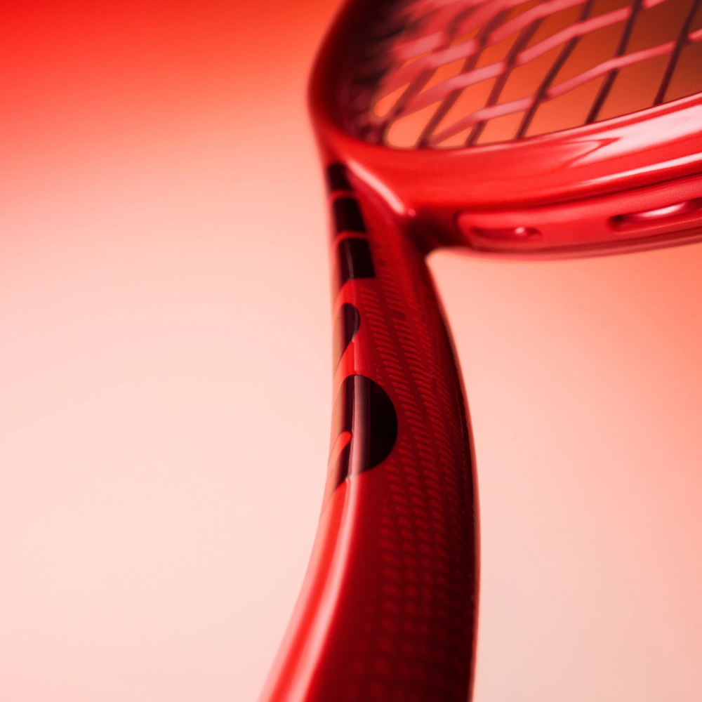 WILSON Defyer 100UL V1 Unstrung Tennis Racquet | 265g Lightweight Frame | Red