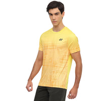 Yonex 2968 Men’s Round Neck T‑Shirt – TruDry Quick‑Dry Polyester Essentia 3 Badminton/Tennis Tee - Best Price online Prokicksports.com