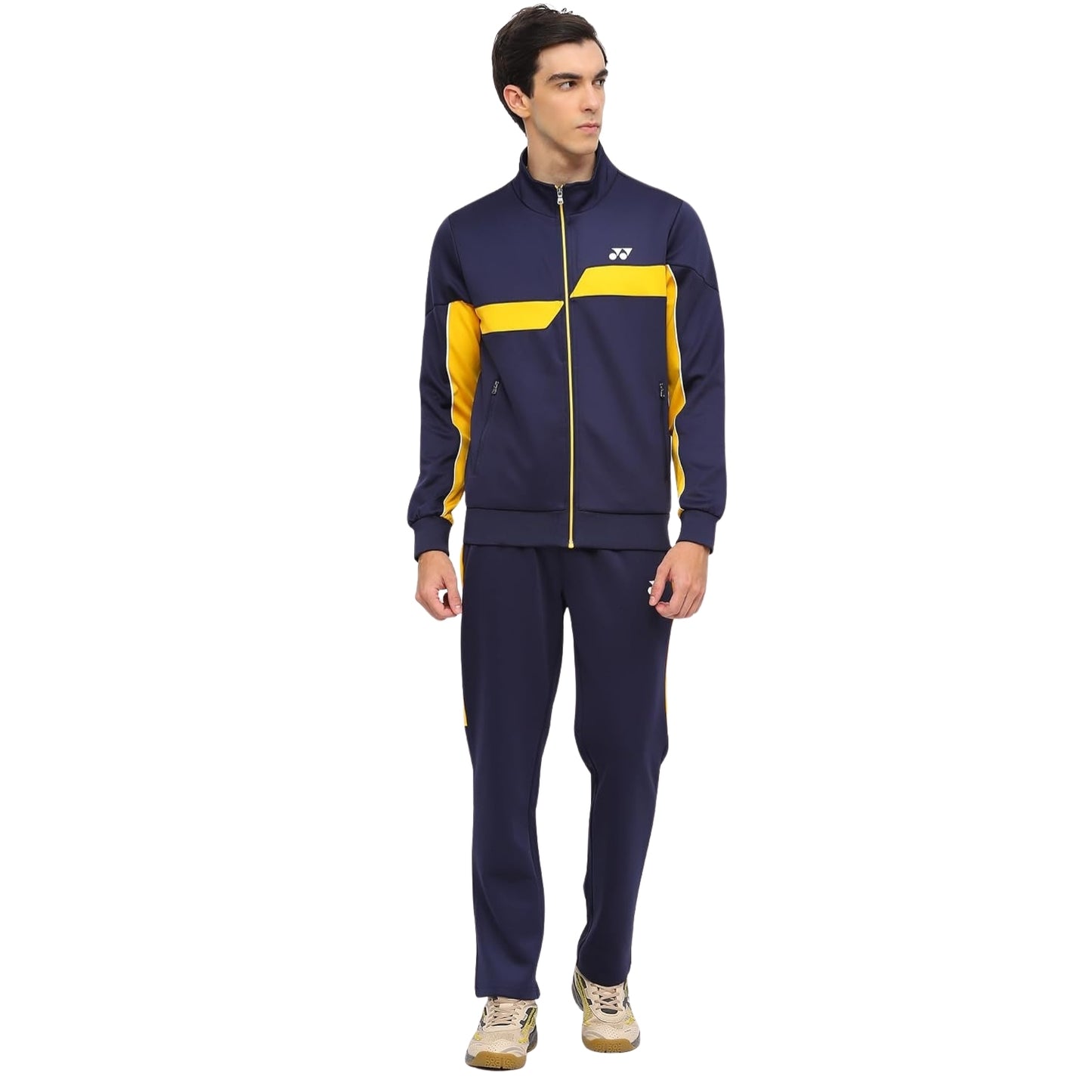 Yonex 3118 Men’s Track Suit – Polyester Knit Warm-Up Jacket with Track Pant, Lightweight, Breathable, Perfect-Fit Training Set - Best Price online Prokicksports.com