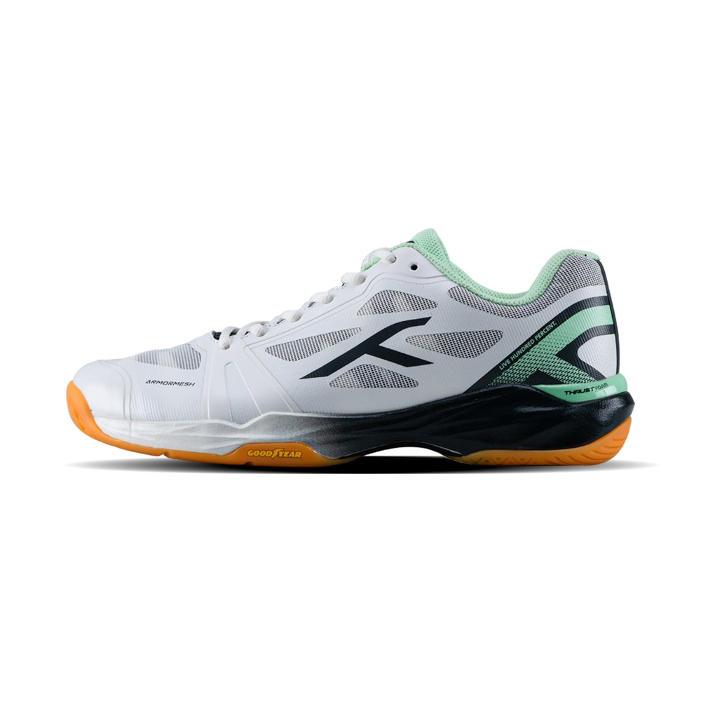 Hundred Phenom Badminton Shoes | High Stability Indoor Court Shoes with Superior Grip & Cushioning | Professional Badminton Footwear - Best Price online Prokicksports.com