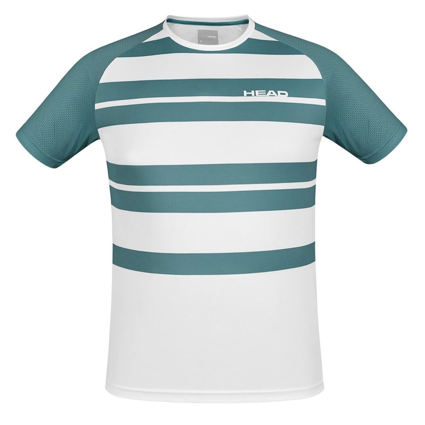 HEAD HCD Model Men's Round Neck T-Shirt – 100% Polyester | Moisture-Wicking, Lightweight Athletic Fit | Crew Neck - Best Price online Prokicksports.com