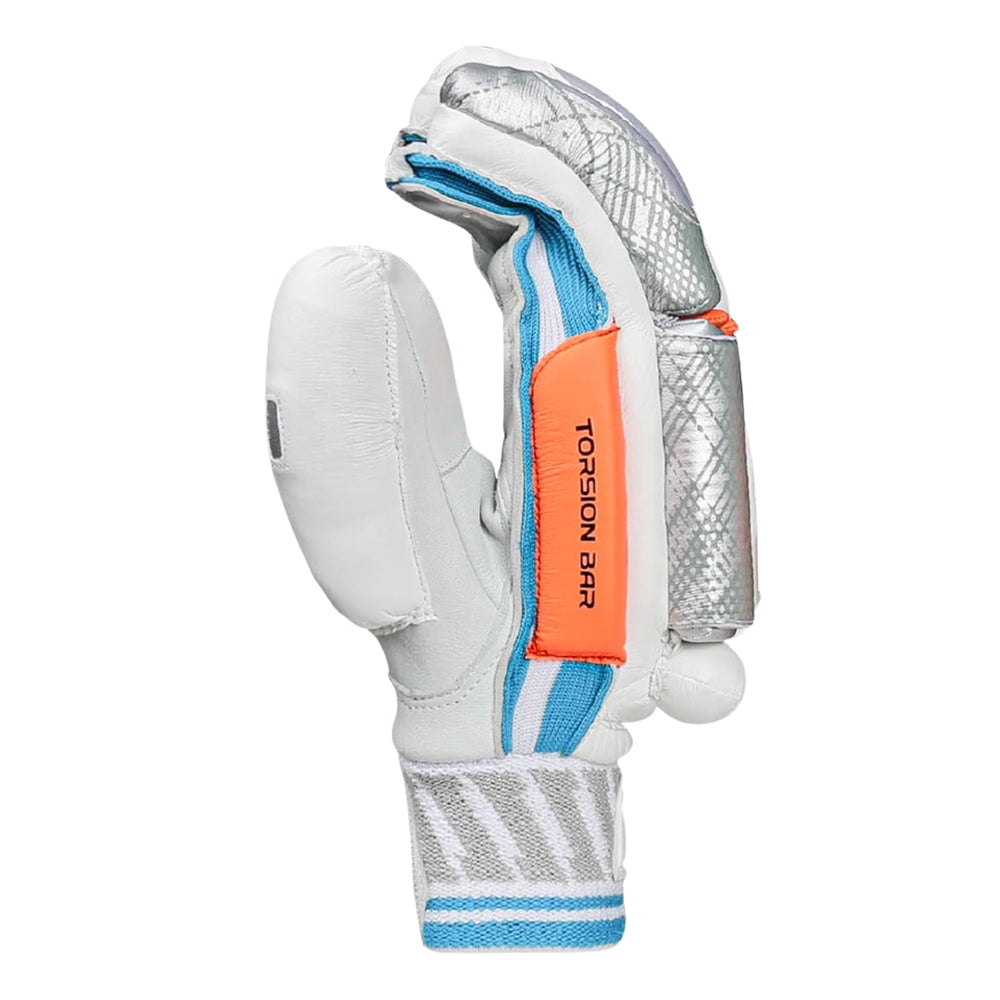 Shrey Meta VR Right Hand Batting Gloves | Premium Sheep Leather Palm with Fibre Shield Protection & Traditional Sausage Finger Design - Best Price online Prokicksports.com