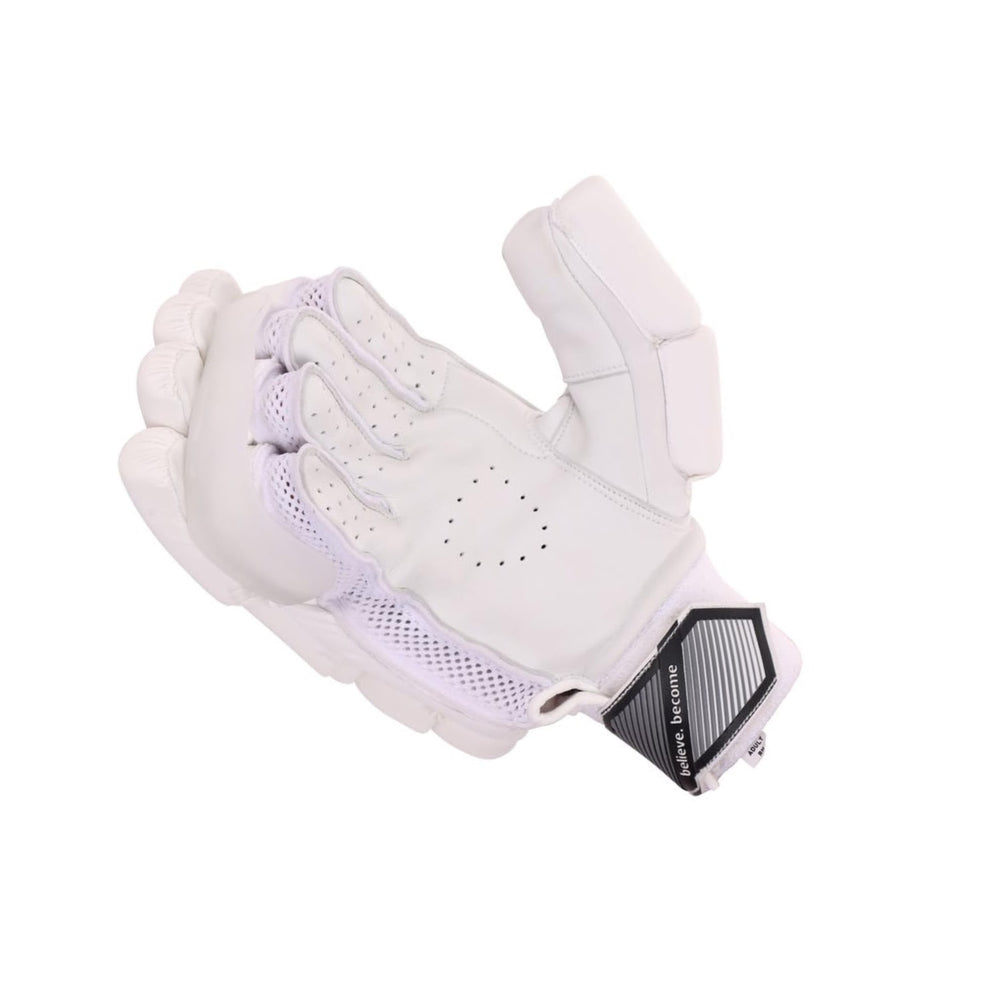 SG Armour White RH Batting Gloves | Lightweight & Durable Cricket Gloves | Superior Grip & Protection - Best Price online Prokicksports.com