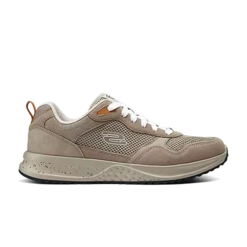 Skechers Men’s Fletch‑Alford Casual & Running Shoes – Suede/Mesh Upper, Air‑Cooled Memory Foam & Goga Mat Arch Support - Best Price online Prokicksports.com