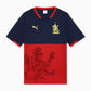 PUMA RCB Takedown Tee 2026 V-Neck T-Shirt for Men | Lightweight Polyester Fabric with dryCELL Technology & Official RCB Branding for Fan Wear - Best Price online Prokicksports.com