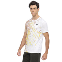 Yonex 2965 Men’s Round Neck T‑Shirt – TruDry Quick‑Dry Polyester Essentia 3 Badminton/Tennis Tee - Best Price online Prokicksports.com
