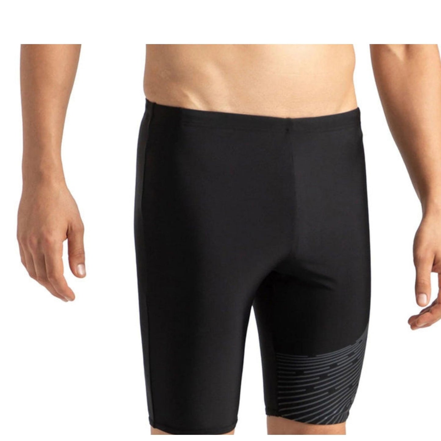 Speedo AM Medley Logo Jammer Men’s Swimwear – Performance Training Swim Jammer with Stretch Fabric, Quick Dry & Chlorine Resistant Design - Best Price online Prokicksports.com