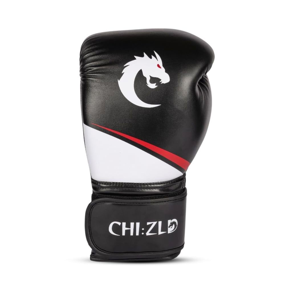Chizld Impact Premium Boxing Gloves | Semi-Leather Construction | MMA, Heavy Bag, Training | Hook & Loop Closure - Best Price online Prokicksports.com